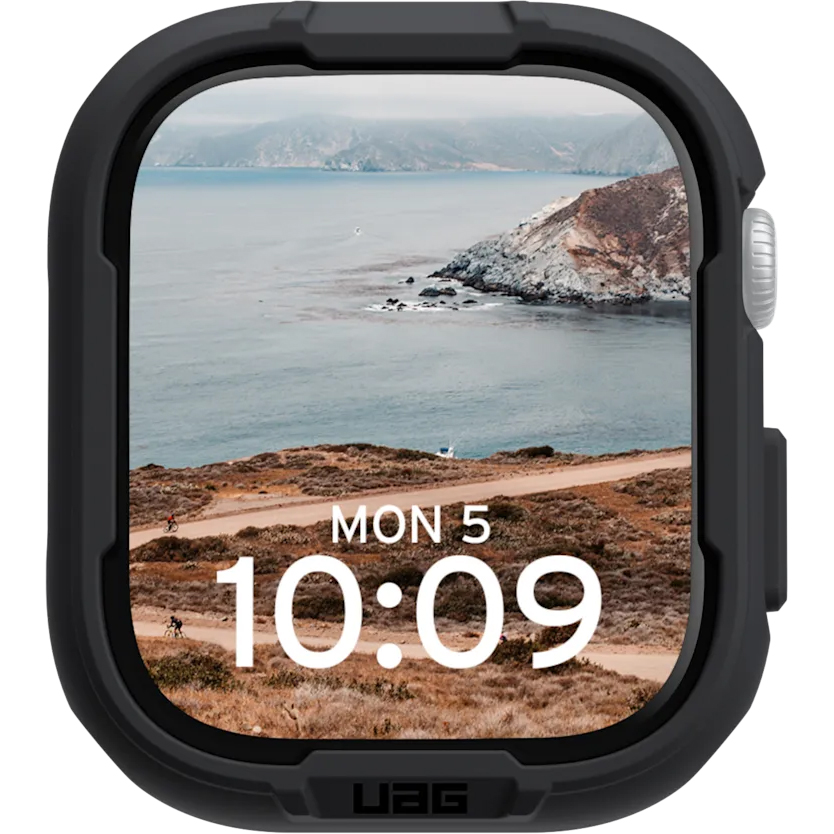 Etui pancerne Urban Armor Gear Scout dla Apple Watch 10 46mm, czarne